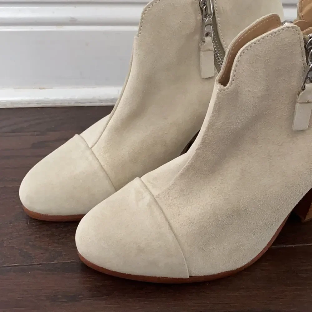 NWOB Rag & Bone Margot Ankle Boots Heels Suede 40